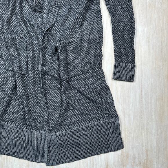 Cabi Gray Lara Longline Knit Duster Cardigan Sweater Small Cozy Style #3166 - Picture 3 of 14